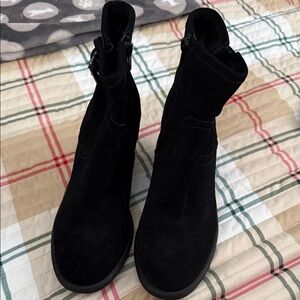 Fergie Black Ankle Booties